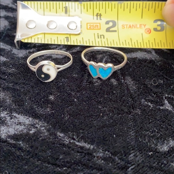 Silver ring bundle - Picture 4 of 6